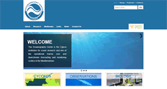 Desktop Screenshot of oceanography.ucy.ac.cy